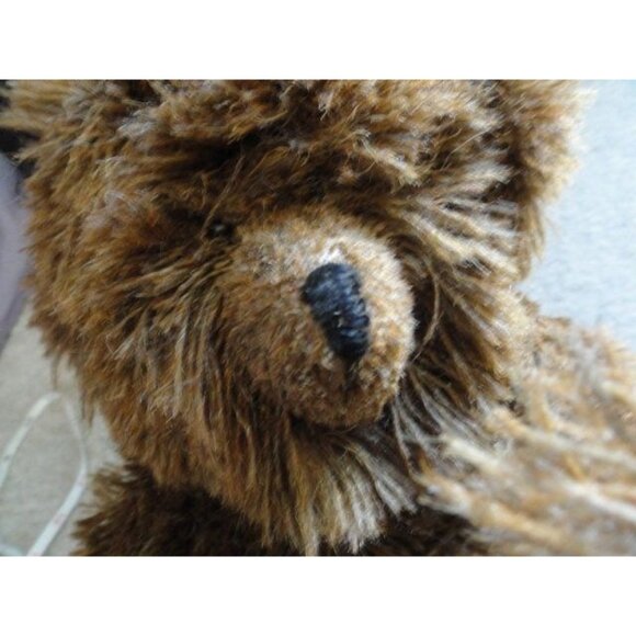 Vintage Handmade Brown "SMALL BEAR" By Sonia Small One Of A Kind Jointed 13″ - Picture 7 of 7